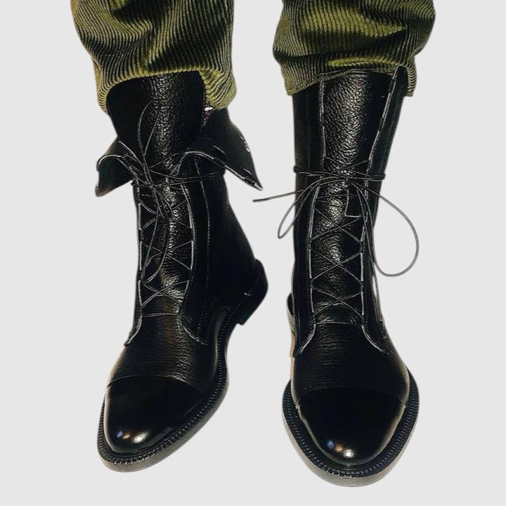 Nora - Botine Elegante din Piele