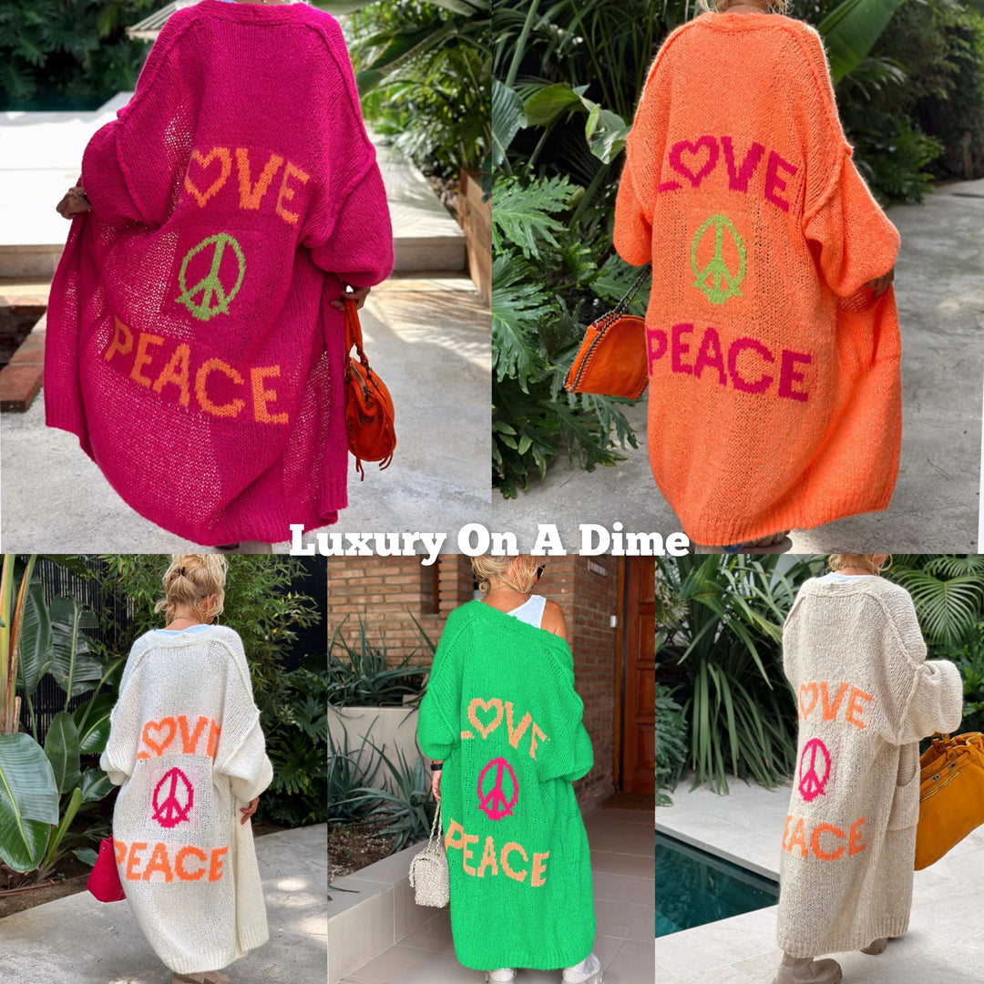 Giovanna | Cardigan lung oversized