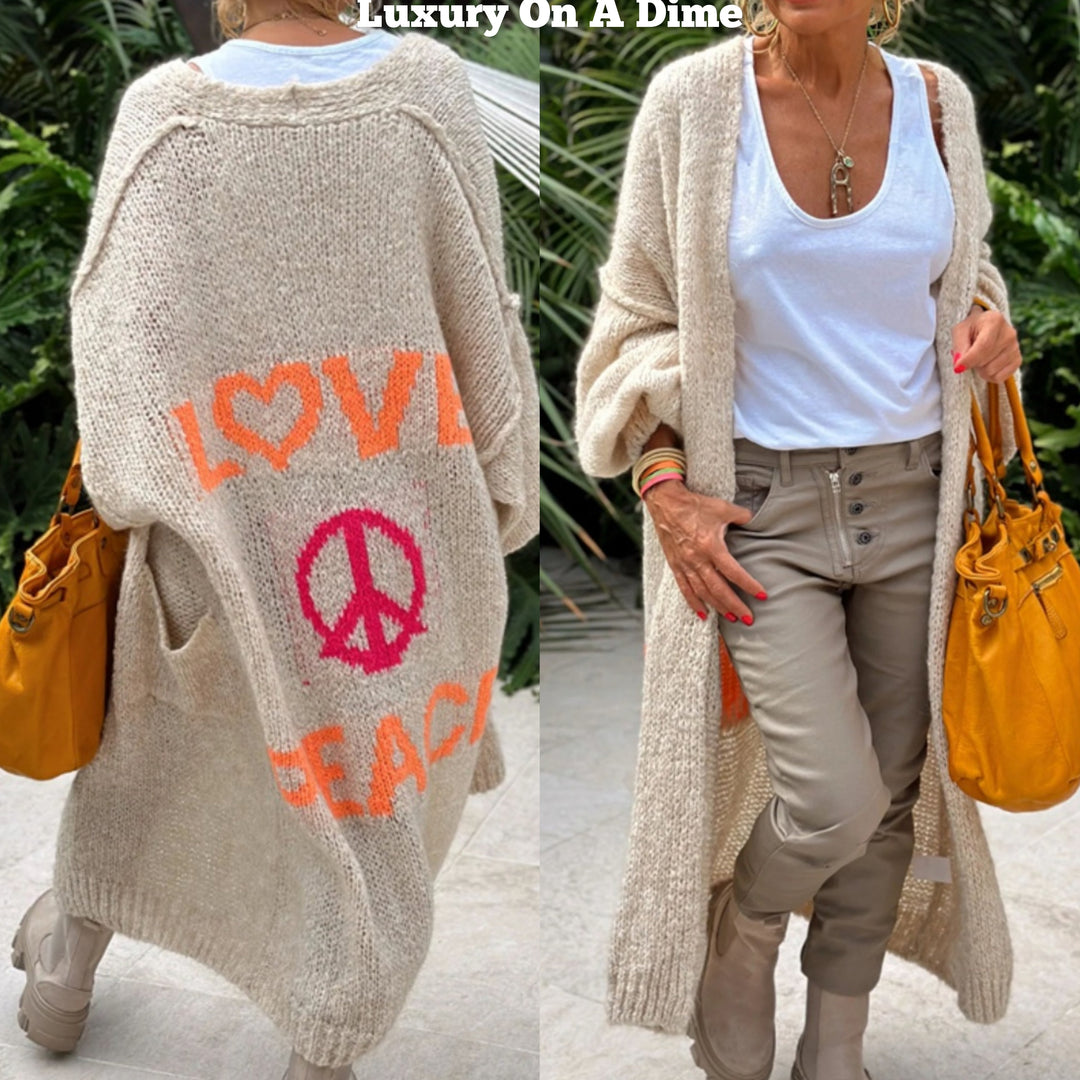 Giovanna | Cardigan lung oversized