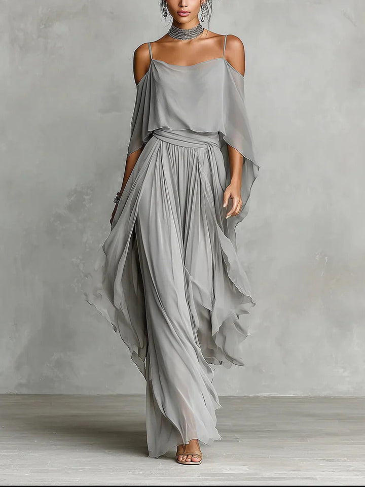 Selene | Rochie Maxi Elegantă și Fluidă