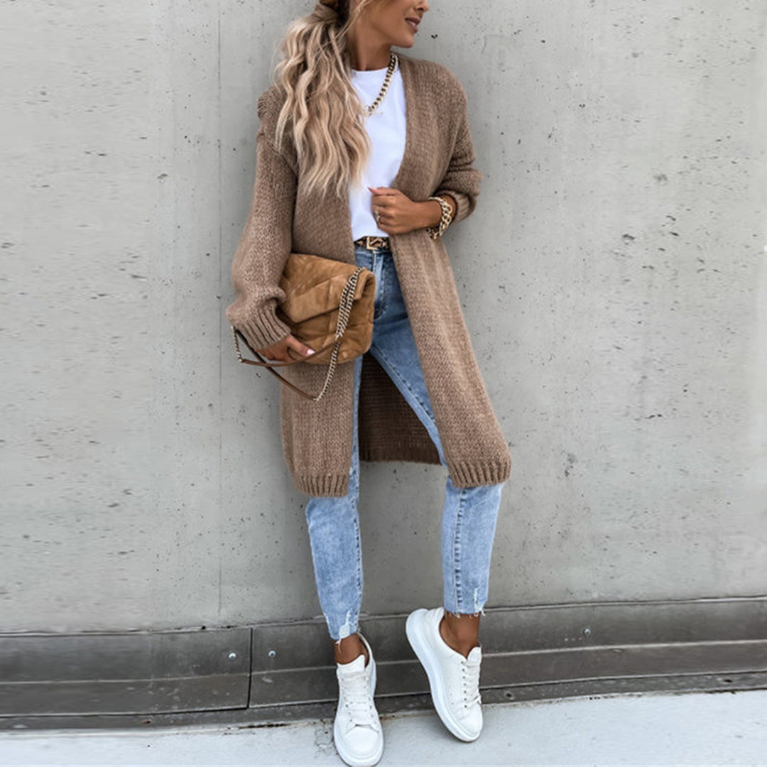 Camile | Cardigan lung clasic