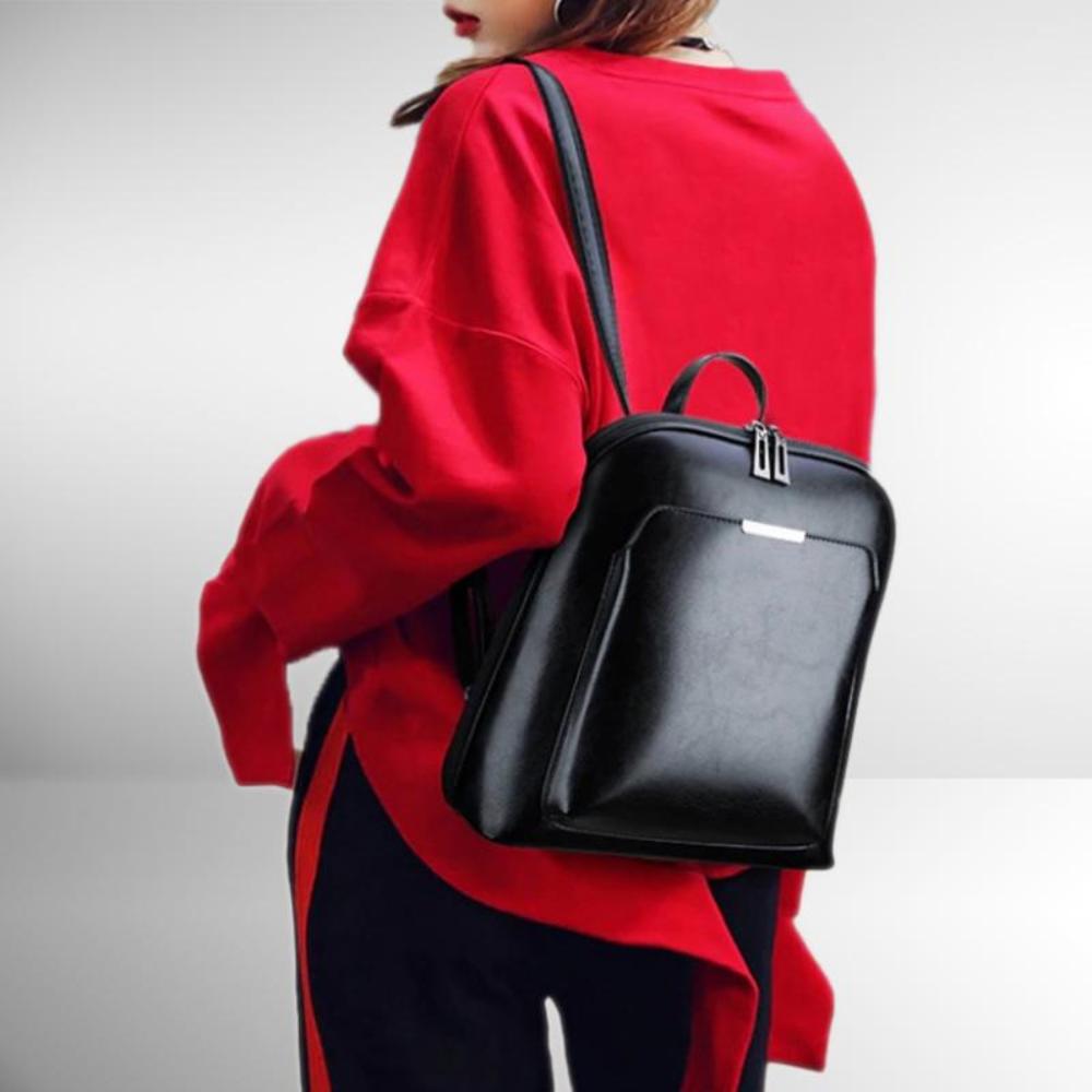 Naomi | Geantă cu două fermoare, atemporală, cu o eleganță simplă