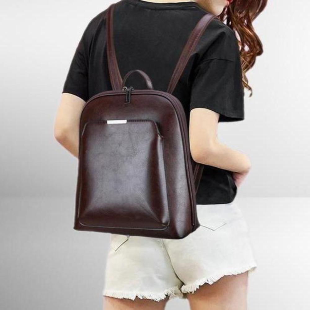 Naomi | Geantă cu două fermoare, atemporală, cu o eleganță simplă