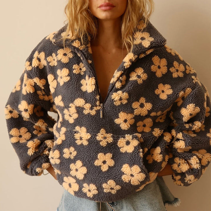 Amalia | Pulover Sherpa boho