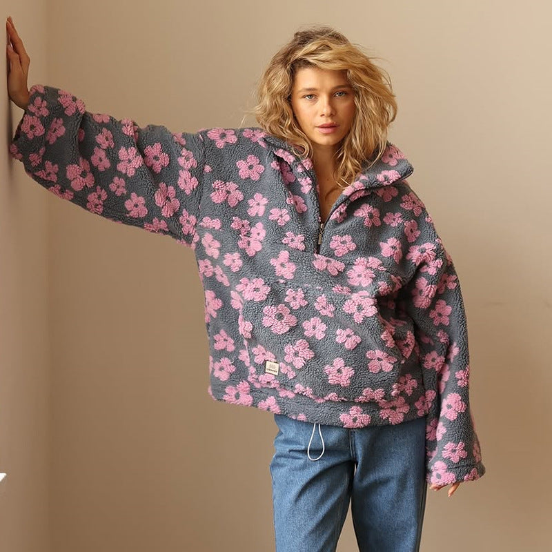 Amalia | Pulover Sherpa boho