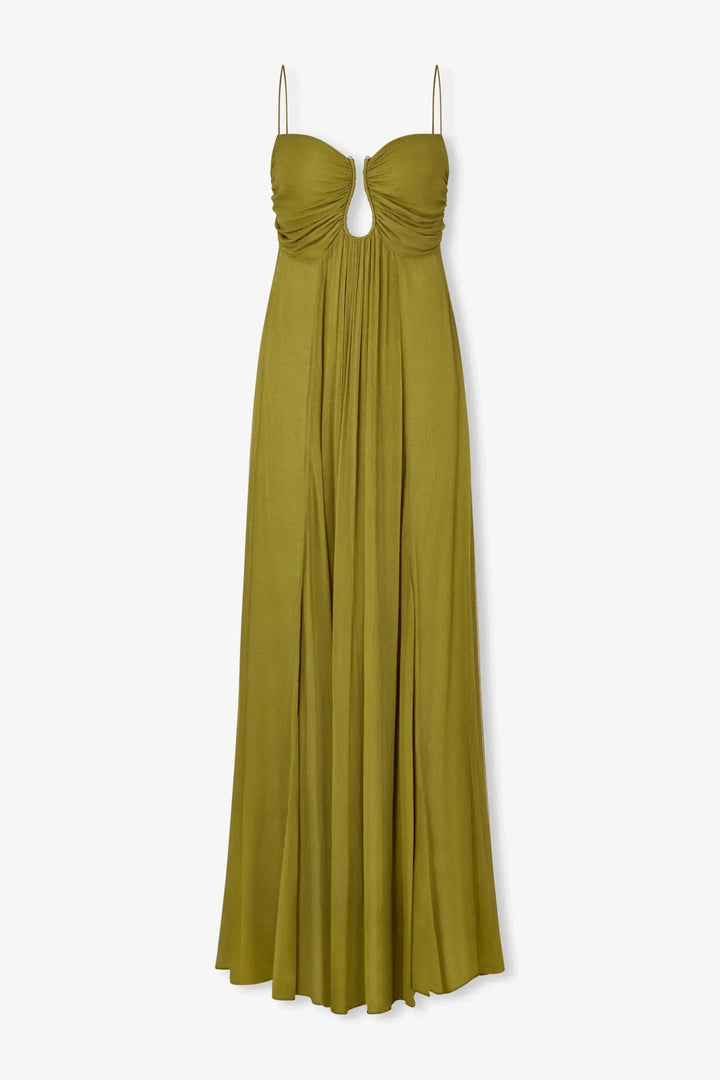 Eden – Rochie Maxi de Damă Elegantă cu Decupaj