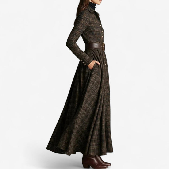 Mónica | Rochie Maxi de inspirație vintage