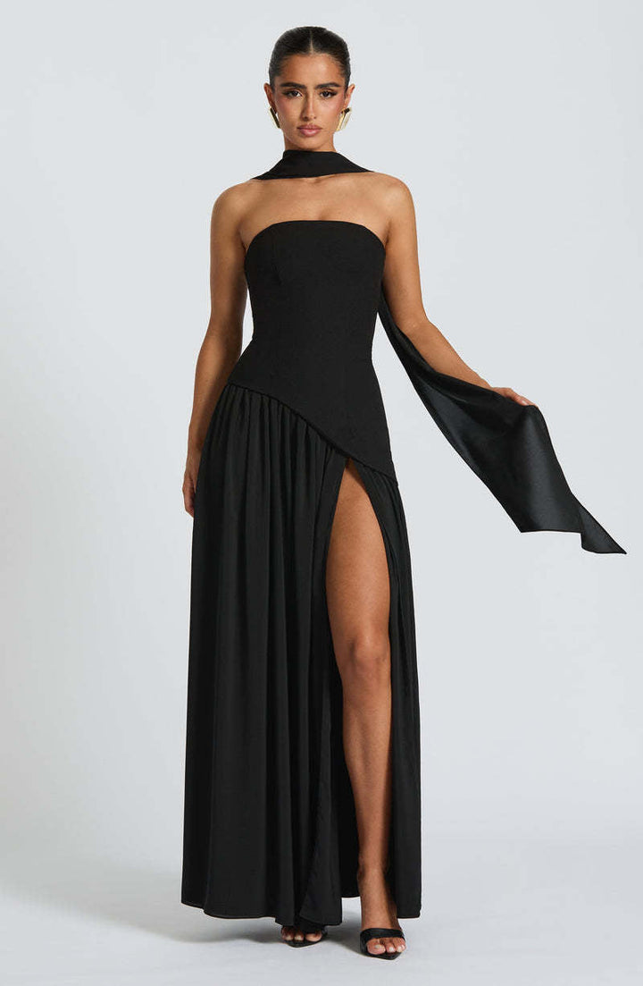 Mariah | Rochie Lungă Elegantă