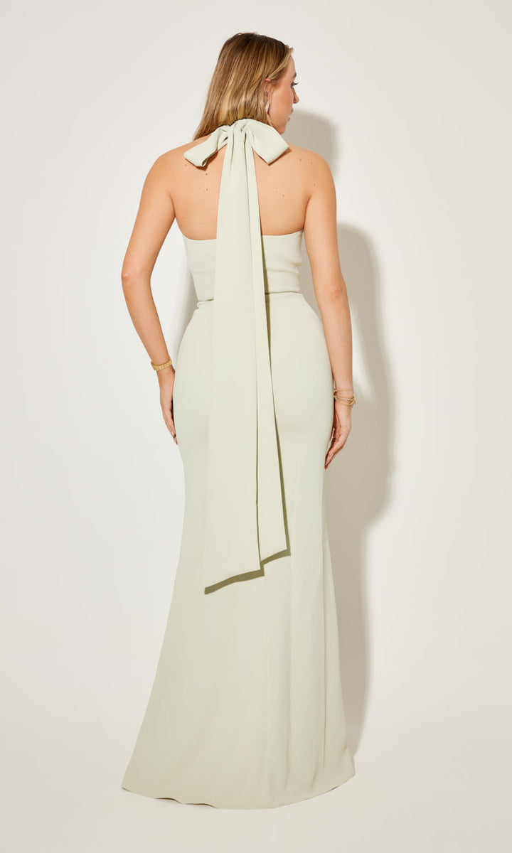 Sienna – Rochie Halter de Damă Elegantă Maxi Modern Muse