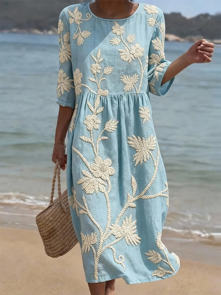 Claire | Rochie Casual Pentru Femei cu Imprimeu Floral.