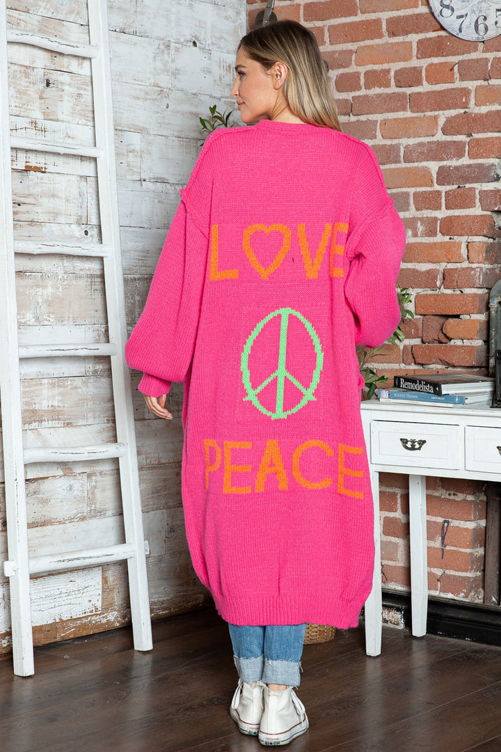 Giovanna | Cardigan lung oversized