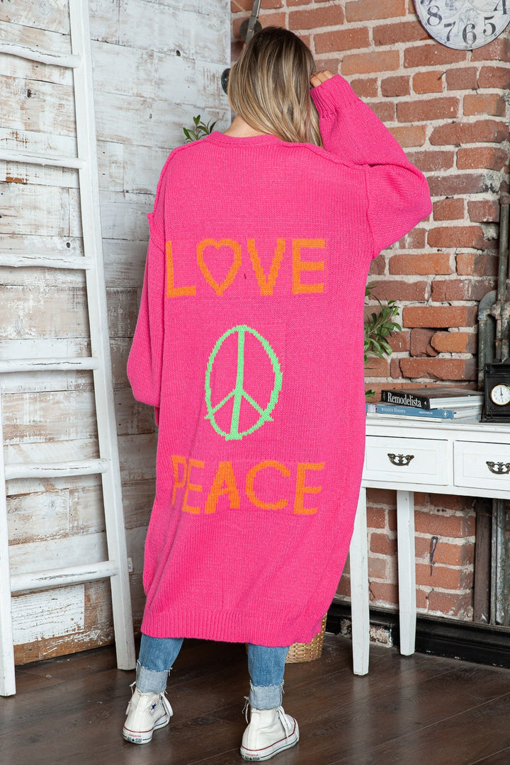 Giovanna | Cardigan lung oversized