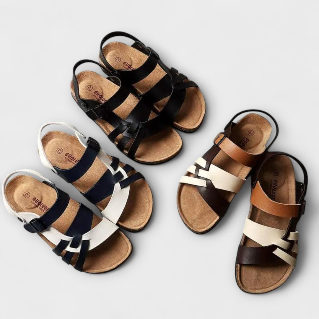 Martina™ - Sandale din piele
