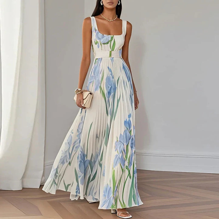 Isla | Rochie Maxi Florală Elegantă