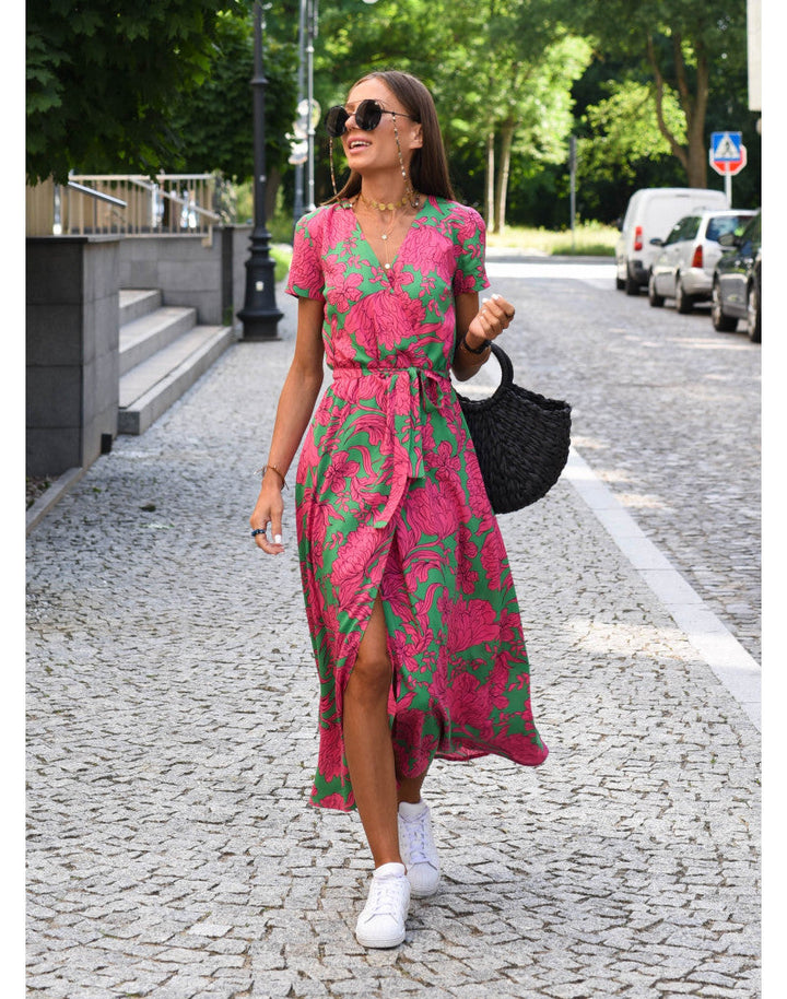 Kelly™ | Rochie tip wrap cu stil de vară