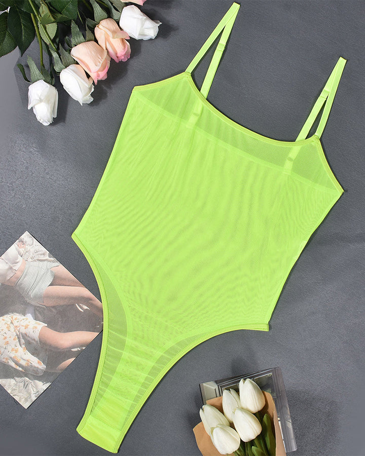 Sora™ | Body din Mesh Transparent