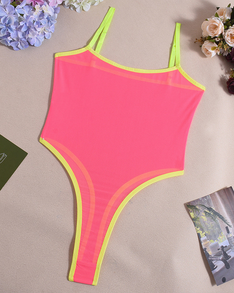 Sora™ | Body din Mesh Transparent