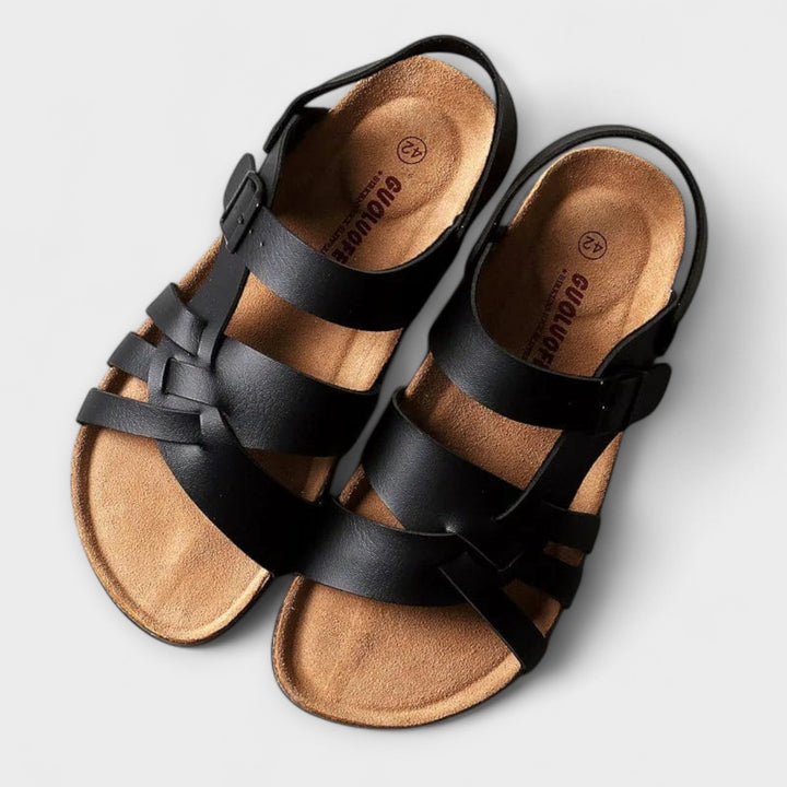 Martina™ - Sandale din piele