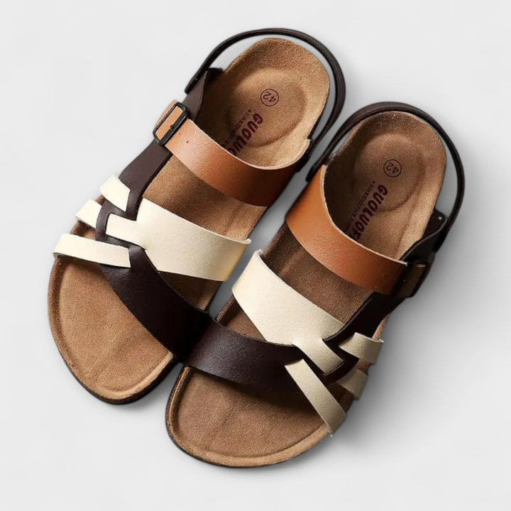 Martina™ - Sandale din piele