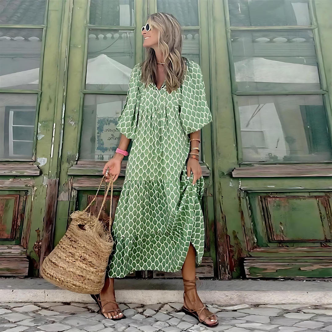 Sheren™ | Rochie vaporoasă cu imprimeu floral