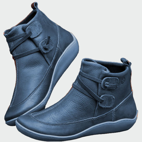 Djelika - Botine ortopedice din piele premium
