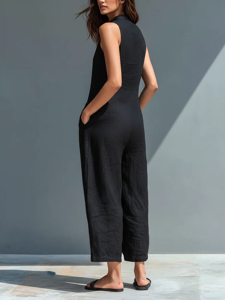 Lotte™ - Salopetă minimalistă fără mâneci