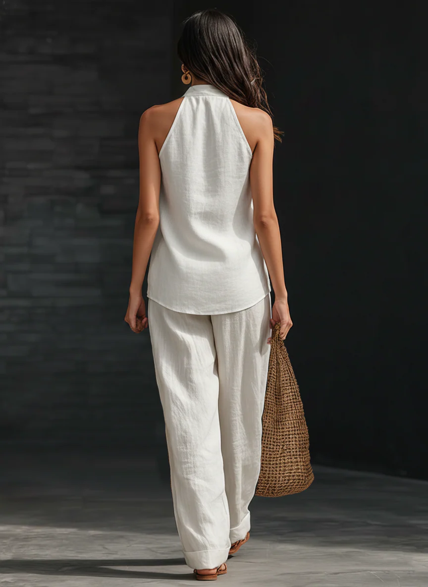 Zoë™ - Set fără mâneci cu pantaloni largi