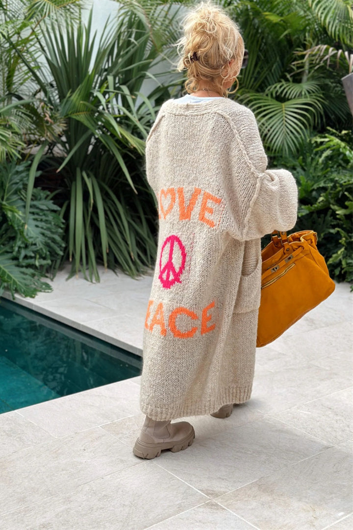 Giovanna | Cardigan lung oversized