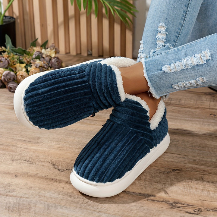 CozyStep – Papuci de casă pufoși