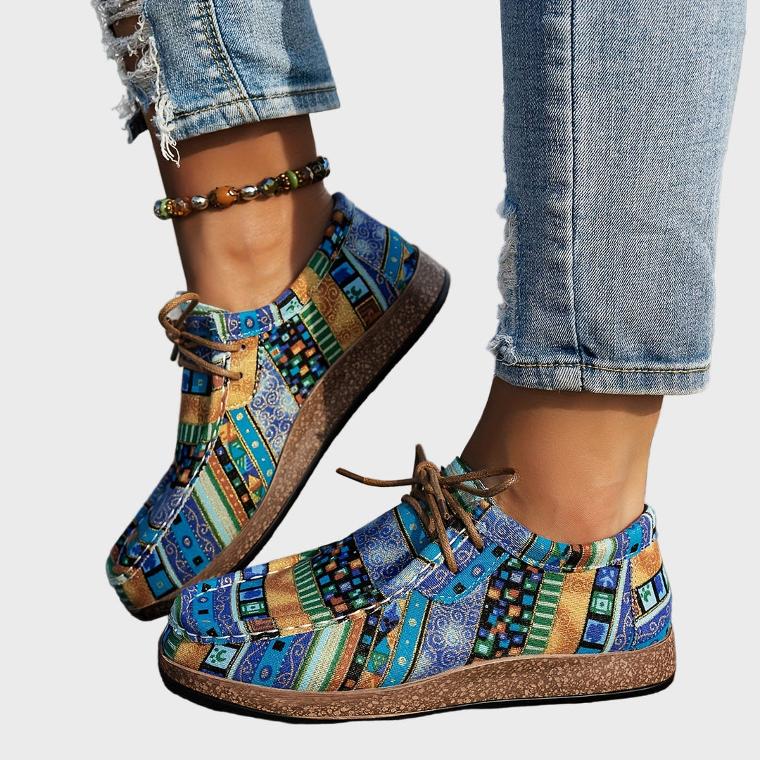 Pantofi Colorați Boho