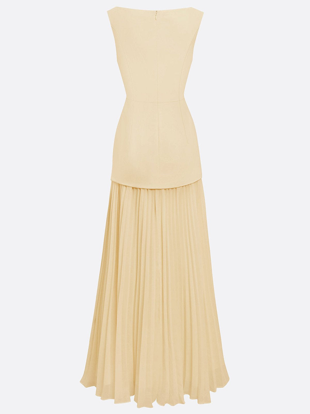 Molly | Rochie lungă plisată