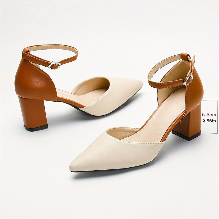 Anna – Pantofi cu Toc Elegant Ortopedici
