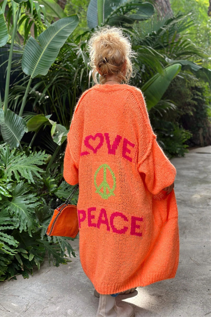 Giovanna | Cardigan lung oversized