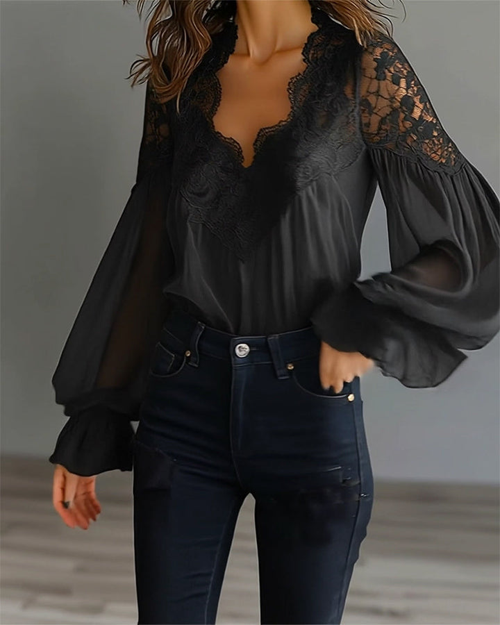 Valentina | Cămașă elegantă din bumbac și viscoză