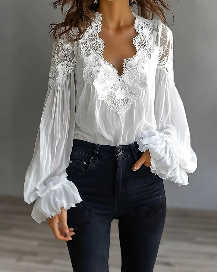 Valentina | Cămașă elegantă din bumbac și viscoză