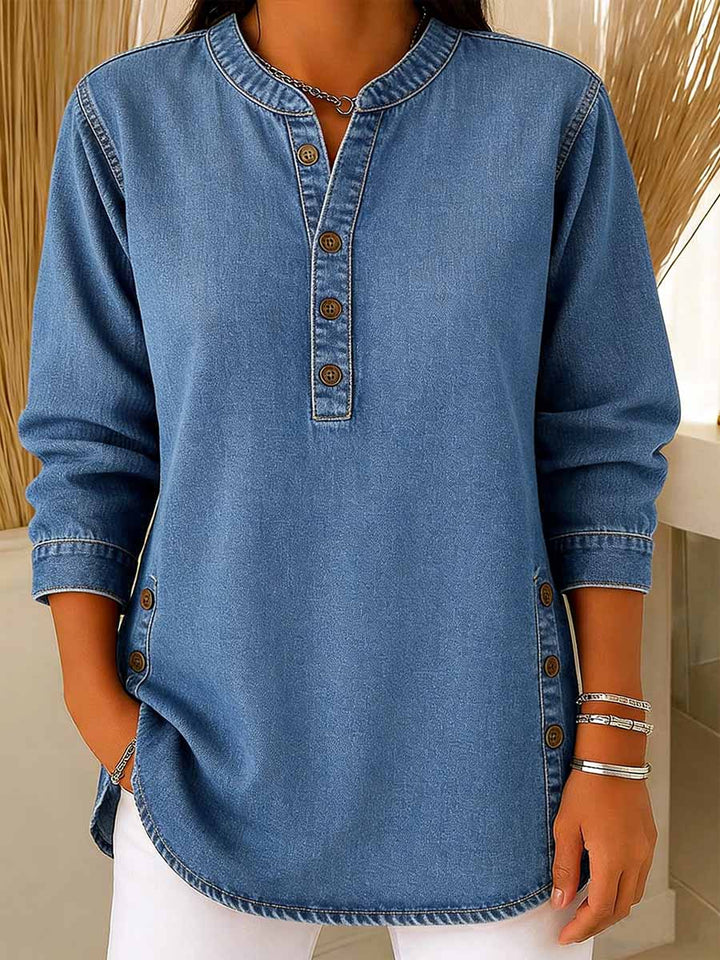 Paloma | Cămașă Denim Casual Morbida