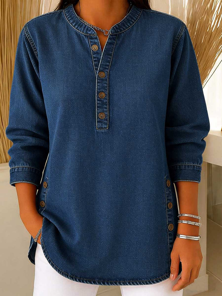 Paloma | Cămașă Denim Casual Morbida
