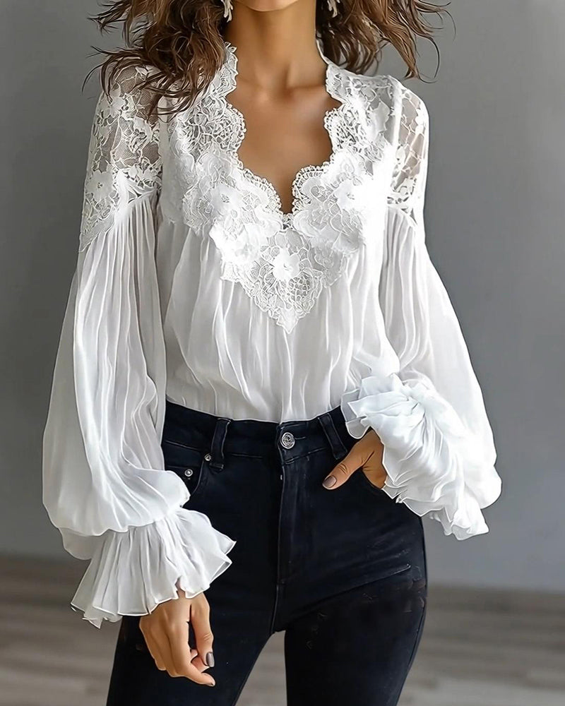 Valentina | Cămașă elegantă din bumbac și viscoză