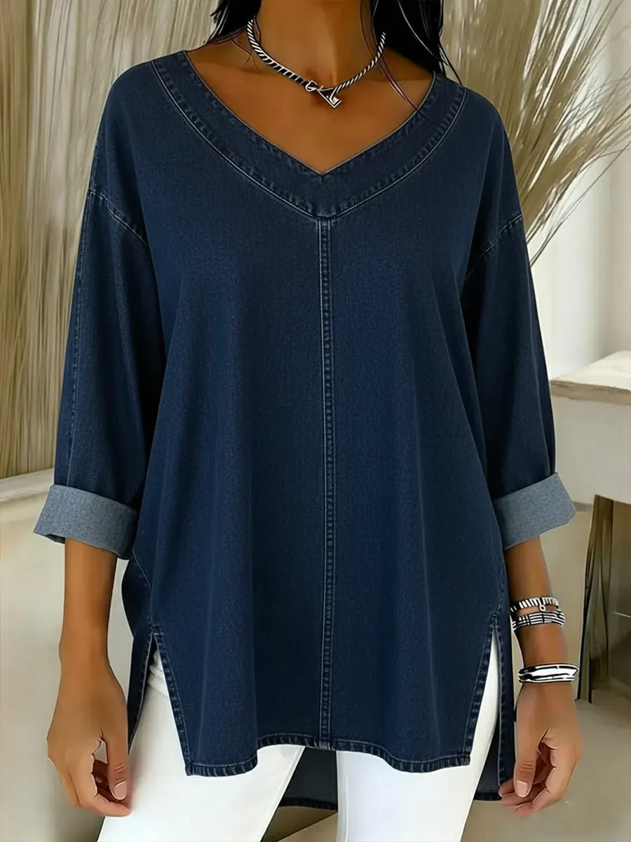 Amelia | Cămașă Denim Casual