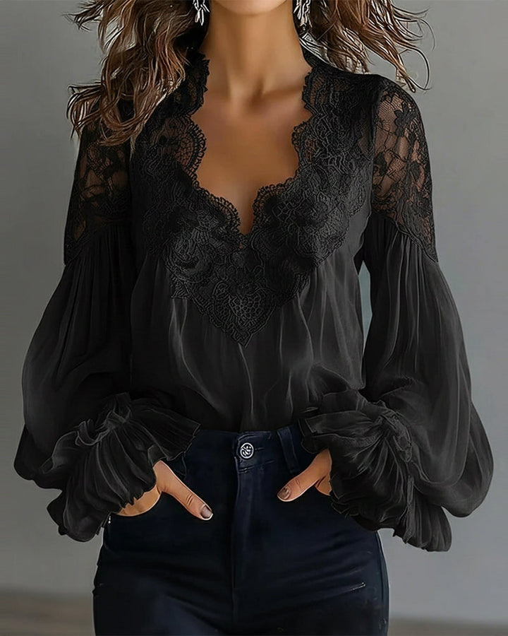 Valentina | Cămașă elegantă din bumbac și viscoză
