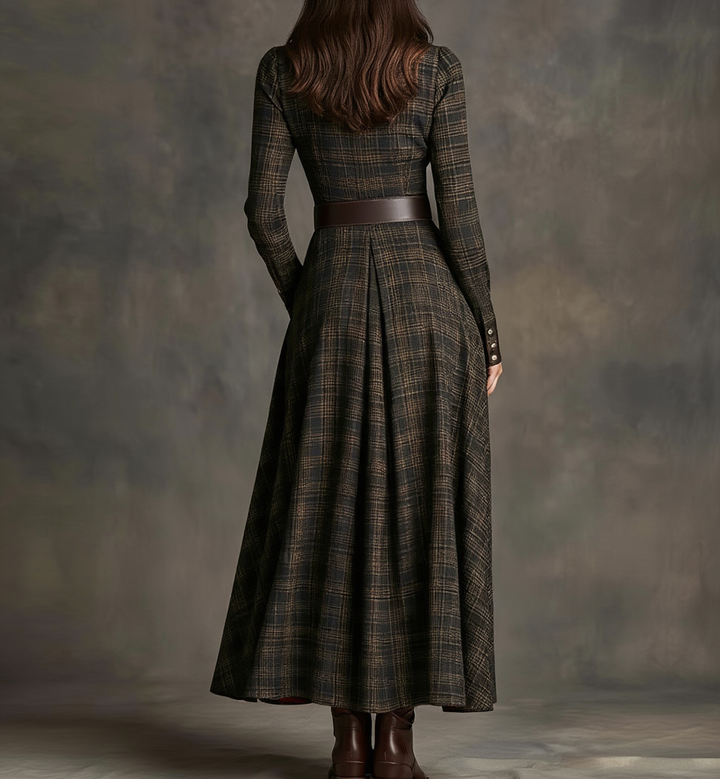 Mónica | Rochie Maxi de inspirație vintage