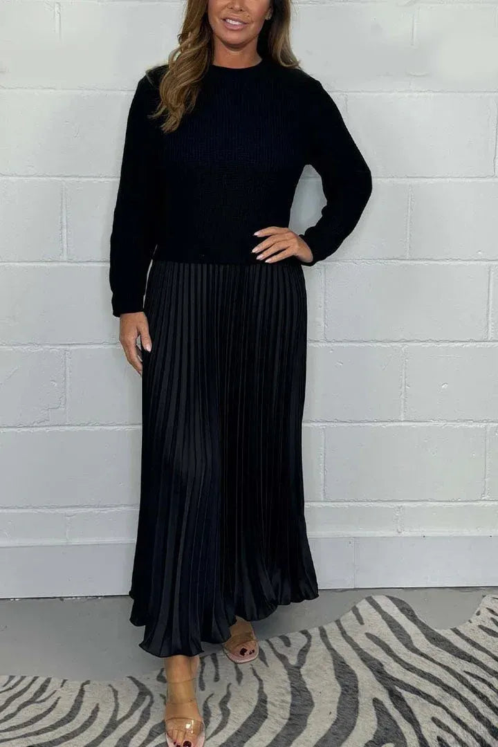 Maeve | Rochie Maxi Plisată