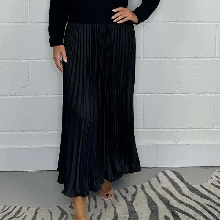 Maeve | Rochie Maxi Plisată