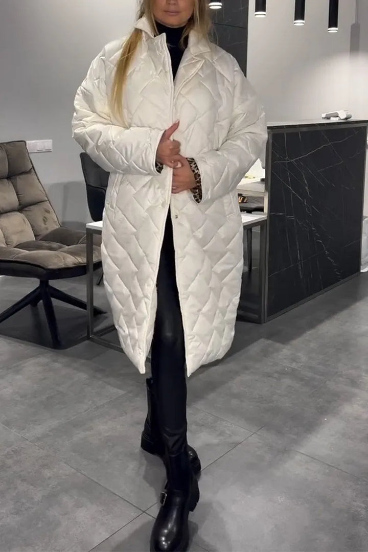 Julia | Palton Leopard Eleganță