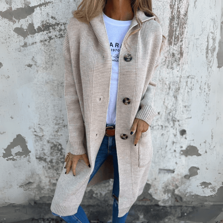 Monica | Cardigan lung elegant
