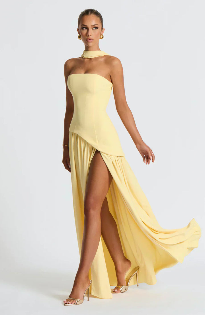 Mariah | Rochie Lungă Elegantă