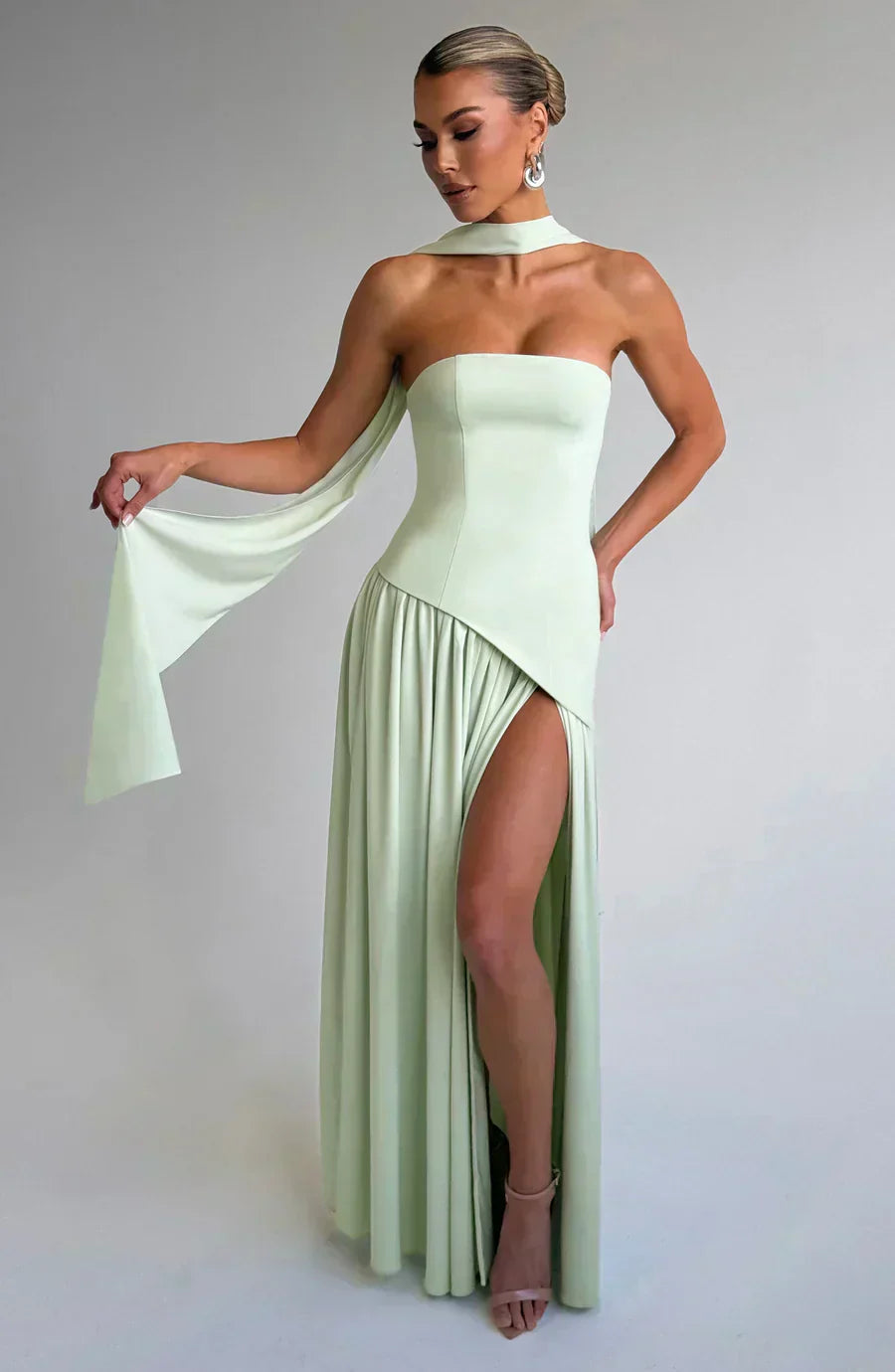 Mariah | Rochie Lungă Elegantă