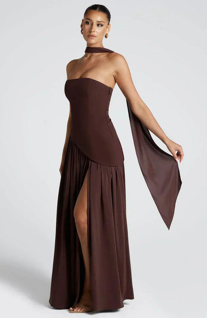 Mariah | Rochie Lungă Elegantă
