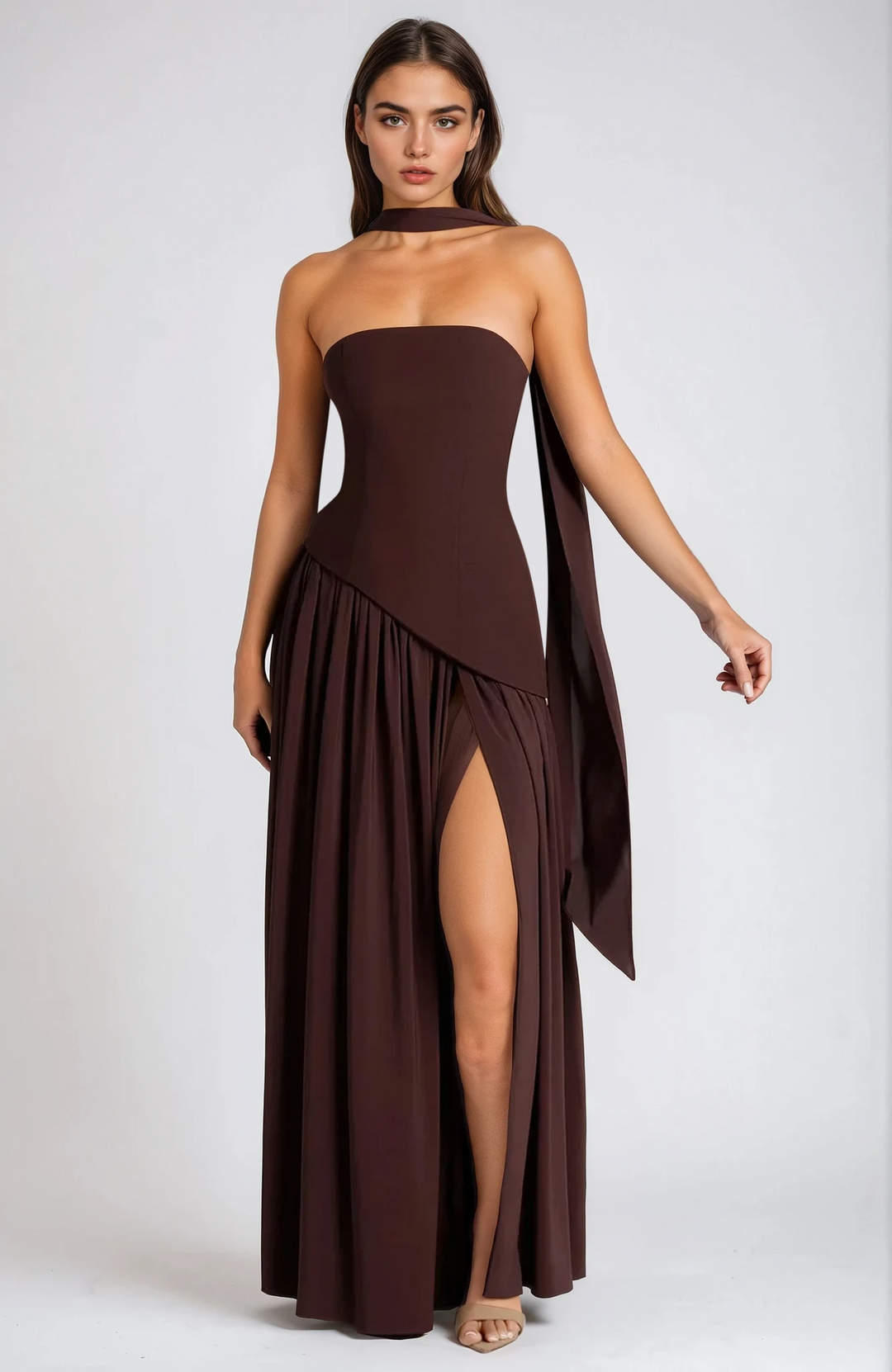 Mariah | Rochie Lungă Elegantă