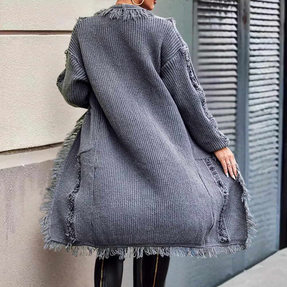 Rachel | Cardigan lung elegant